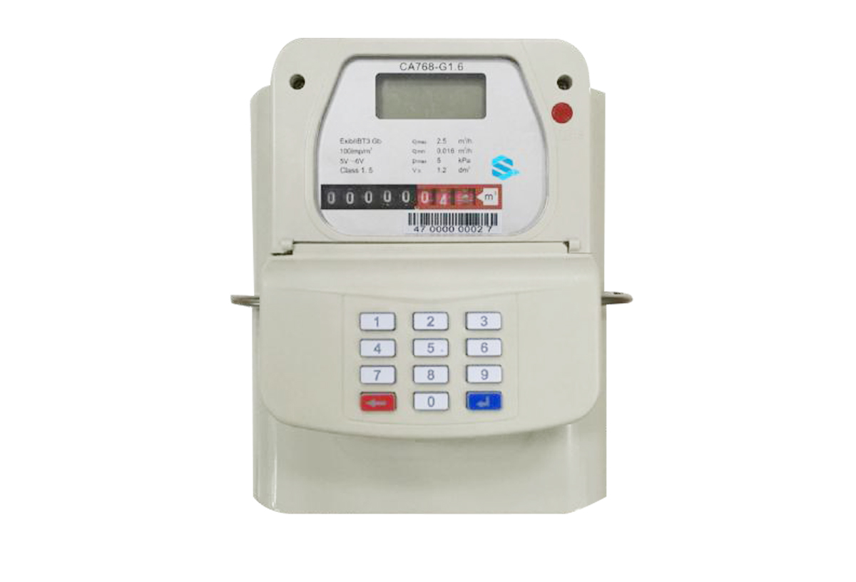 STS Keypad Prepaid Gas Meter